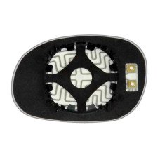 Дзеркальний елемент CITROEN C-2 (98-09) правий асферичний з обігрівом