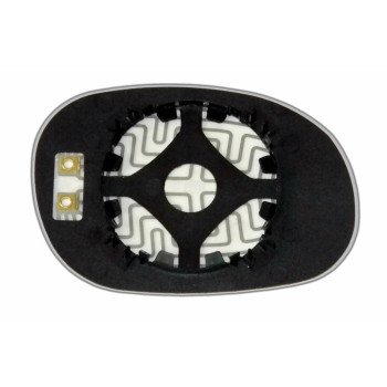 Зеркальный элемент CITROEN C-2 (98-09) левый сферический с обогревом