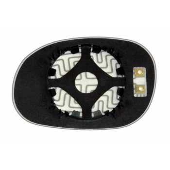 Зеркальный элемент CITROEN C-2 (98-09) правый сферический с обогревом