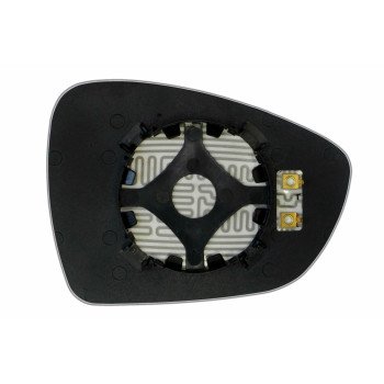 Елемент дзеркала заднього огляду CITROEN C-3 (10- ) лівий асферичний з обігрівом