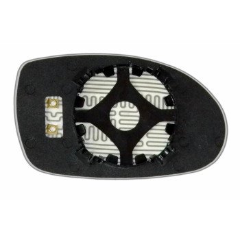 Зеркальный элемент CITROEN C-5 (01-08) левый асферический с обогревом