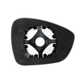 Елемент дзеркала заднього огляду CITROEN C-4 (11- ) лівий асферичний голубий