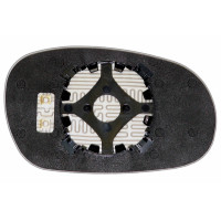 Зеркальный элемент DAEWOO Chance (07- ) левый асферический с обогревом