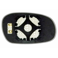 Дзеркальний елемент DAEWOO Lanos (97-02) лівий асферичний з обігрівом