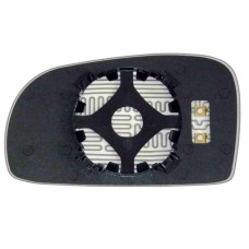 Зеркальный элемент DAEWOO Leganza (97-02) правый асферический с обогревом