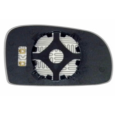 Зеркальный элемент DAEWOO Leganza (97-02) левый сферический с обогревом