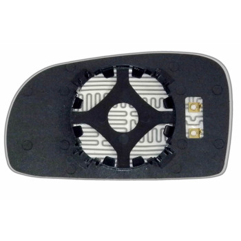 Зеркальный элемент DAEWOO Leganza (97-02) правый сферический с обогревом