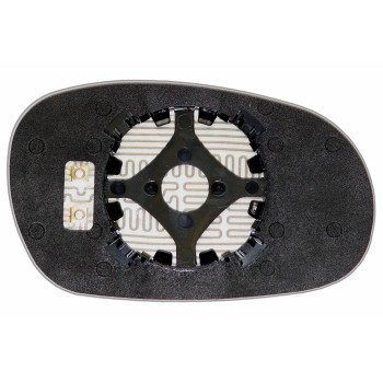 Елемент дзеркала заднього огляду DAEWOO Chance (07- ) лівий сферичний з обігрівом