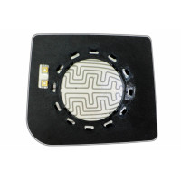 Дзеркальний елемент DERWAYS Cowboy (04-07) лівий сферичний голубий з обігрівом