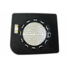 Дзеркальний елемент DERWAYS Cowboy (04-07) лівий сферичний голубий з обігрівом