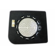 Зеркальный элемент DERWAYS Cowboy (04-07) левый сферический с обогревом