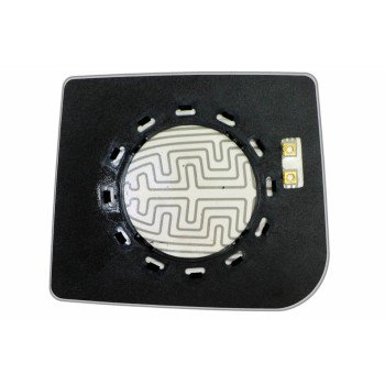 Зеркальный элемент DERWAYS Cowboy (04-07) правый сферический с обогревом