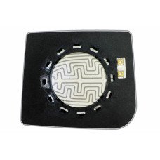 Зеркальный элемент DERWAYS Cowboy (04-07) правый сферический голубой с обогревом