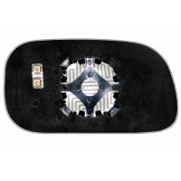 Дзеркальний елемент DODGE Durango II (04-08) лівий сферичний з обігрівом