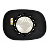 Дзеркальний елемент DODGE Ram III (01-04) лівий сферичний з обігрівом