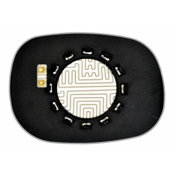 Елемент дзеркала заднього огляду DODGE Ram III (01-04) лівий сферичний з обігрівом Елемент дзеркала заднього огляду DODGE Ram III (01-04) лівий сферичний з обігрівом