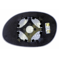 Дзеркальний елемент DODGE Neon (93-99) правий сферичний з обігрівом