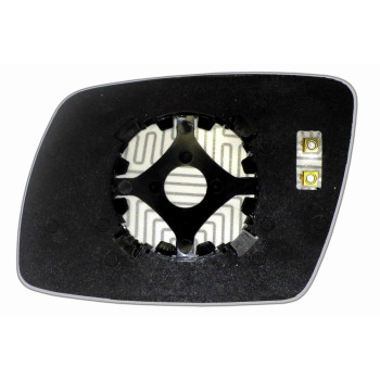 Елемент дзеркала заднього огляду DODGE Jorney (08- ) правий сферичний з обігрівом