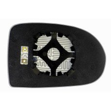 Зеркальный элемент DODGE Caliber (06-09) левый асферический с обогревом