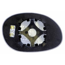 Дзеркальний елемент DODGE Neon (93-99) лівий асферичний з обігрівом