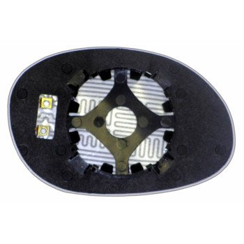 Зеркальный элемент DODGE Neon (93-99) левый асферический с обогревом