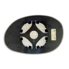 Зеркальный элемент DODGE Neon Coupe (96-01) правый асферический с обогревом