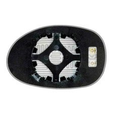 Зеркальный элемент DODGE Stratus I (95-01) правый асферический с обогревом