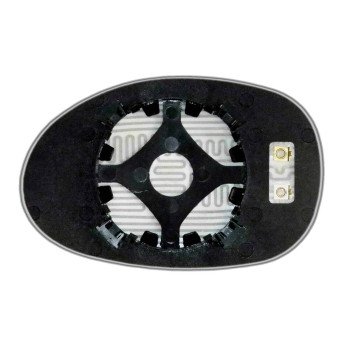 Елемент дзеркала заднього огляду DODGE Stratus I (95-01) правий асферичний з обігрівом