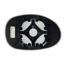 Зеркальный элемент DODGE Stratus I (95-01) левый асферический с обогревом