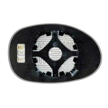 Зеркальный элемент DODGE Stratus I (95-01) левый асферический с обогревом