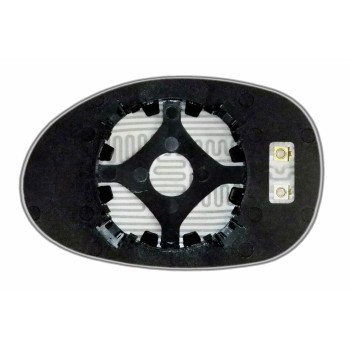 Зеркальный элемент DODGE Stratus I (95-01) правый сферический с обогревом