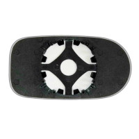 Дзеркальний елемент FIAT Albea (02-12) основний асферичний голубий