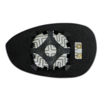 Елемент дзеркала заднього огляду FIAT Nuova 500 (07-12) правий асферичний з обігрівом Елемент дзеркала заднього огляду FIAT Nuova 500 (07-12) правий асферичний з обігрівом