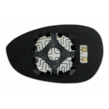 Елемент дзеркала заднього огляду FIAT 500 II (07- ) правий сферичний з обігрівом