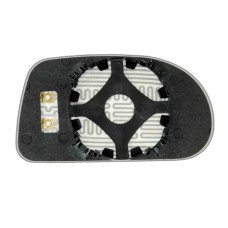 Зеркальный элемент FIAT Bravo (95-01) левый асферический с обогревом