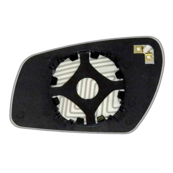 Елемент дзеркала заднього огляду FORD Fiesta V (05-08) правий асферичний з обігрівом