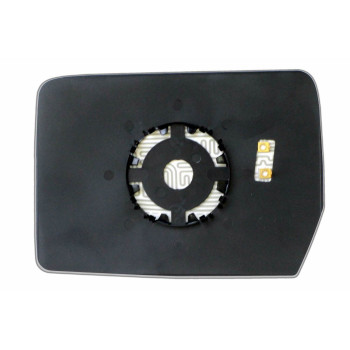 Елемент дзеркала заднього огляду FORD F-150 (09-14) правий сферичний з обігрівом