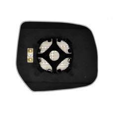 Зеркальный элемент FORD Ranger II (06-12) левый асферический с обогревом