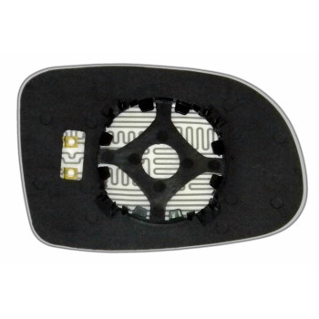 Зеркальный элемент FORD Windstar (95-98) USA левый сферический с обогревом