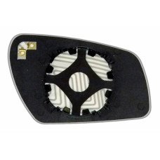 Зеркальный элемент FORD Fiesta V (05-08) левый асферический с обогревом