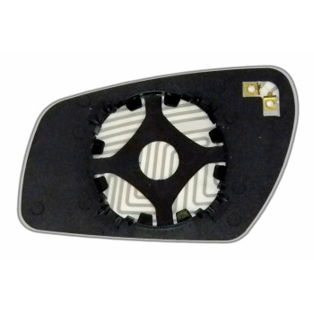 Зеркальный элемент FORD Fiesta V (05-08) правый сферический с обогревом