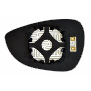 Зеркальный элемент FORD Fiesta VI (08-12) правый асферический с обогревом