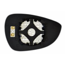 Зеркальный элемент FORD Fiesta VI (08-12) левый асферический с обогревом