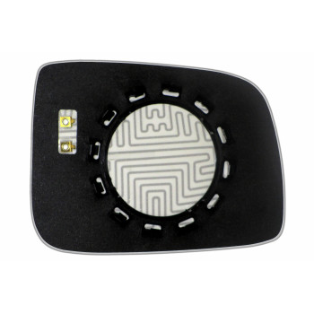 Елемент дзеркала заднього огляду GREAT WALL Pegasus (07-08) лівий сферичний з обігрівом