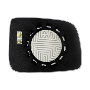 Елемент дзеркала заднього огляду GREAT WALL Pegasus (07-08) лівий асферичний з обігрівом