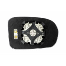 Зеркальный элемент HONDA Civic VII (01-06) левый асферический с обогревом