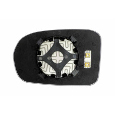 Зеркальный элемент HONDA Civic VII (01-06) правый сферический с обогревом