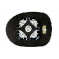 Дзеркальний елемент HONDA Civic VIII 5D (06-11) правий сферичний з обігрівом