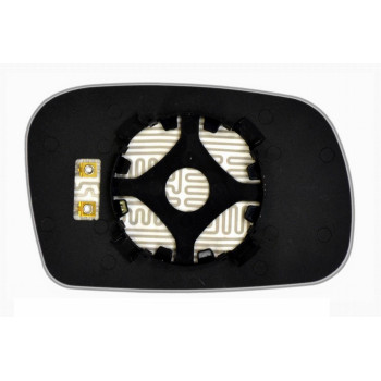 Елемент дзеркала заднього огляду HONDA Civic VIII Coupe (08-11) лівий сферичний з обігрівом