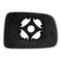 Дзеркальний елемент HONDA CR-V II (02-06) лівий асферичний